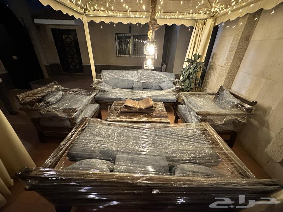 جلسات خارجية خشب سويدي64499953506945113