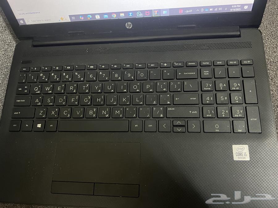لاب توب اتش بي laptop hp نظيف64500312035073111