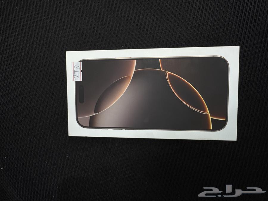 ايفون16بروماكس تيتانيوم صحراوي 1تيرا.64501423476481111