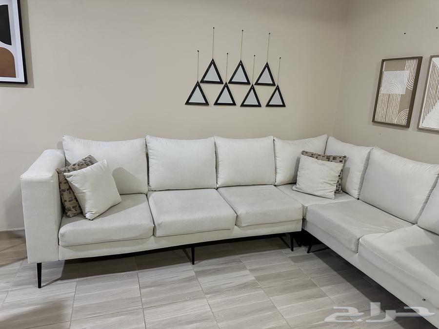 كنب زاوية حرف L ل 6 اشخاص64499786828289112