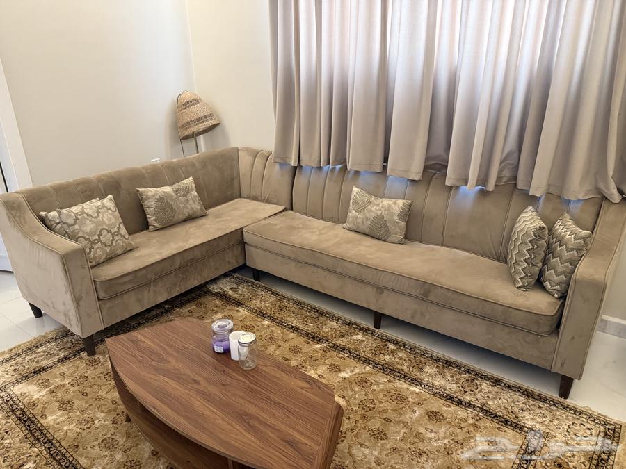 كنب زاويه  وكنب صغير لحاله جلسه ارضيه64497358822914110