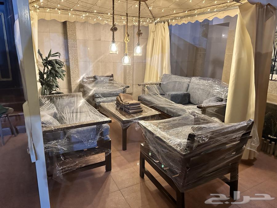 جلسات خارجية خشب سويدي64499953506945110