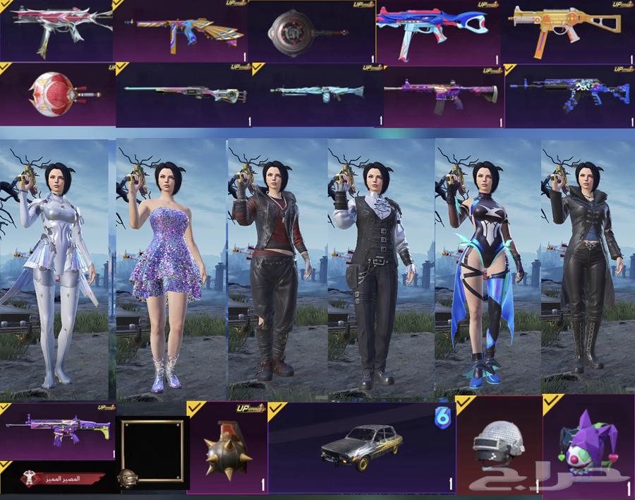 حساب ببجي والحساب فنان ومستواه 70   واسلحه مطوره شف المقطع64502105783555110