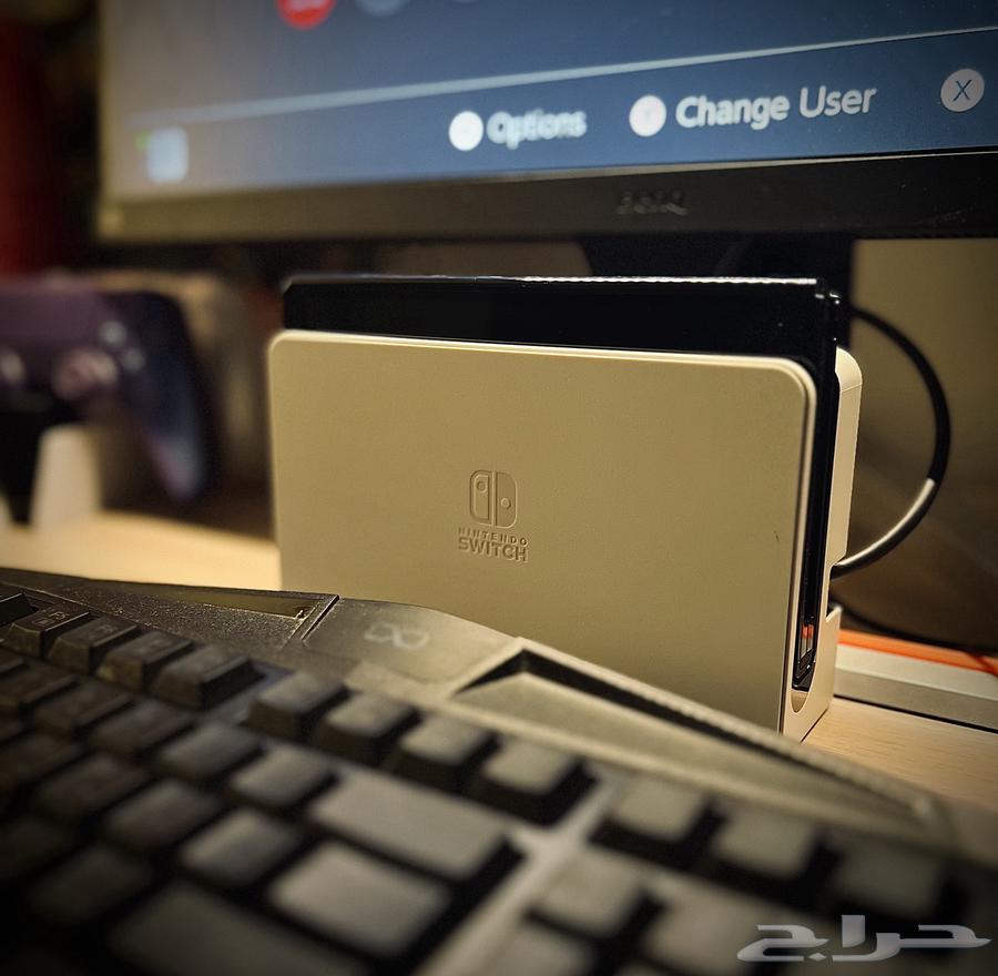 نتندوسويتش اولد ابيض nintendo switch oled64502720886787112