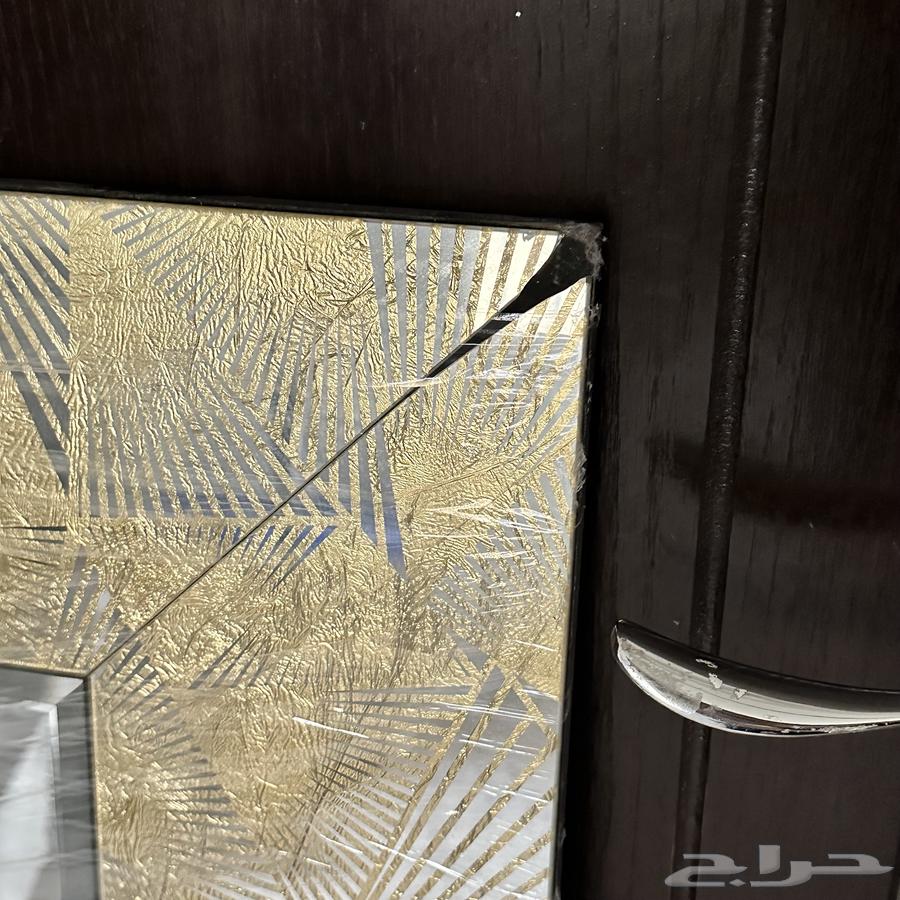 Steam iron and long mirrors from Abiyat, but with a crack on the right side64499256102274112