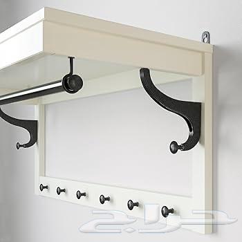Wall shelf with hooks64480647752450110