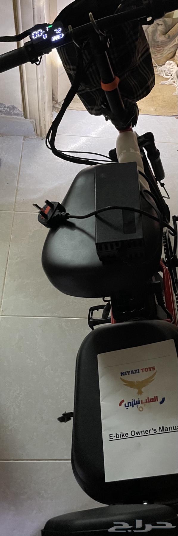 دراجة كهربائية. استعمال أسبوع فقط جديد من شركة نيازي64501636366211113