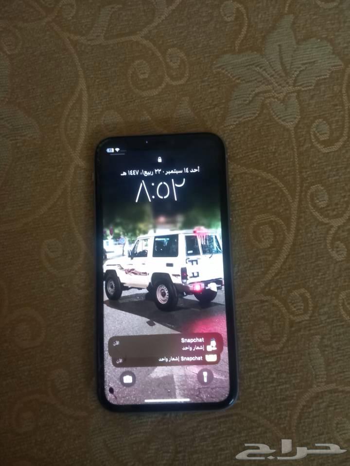 جوال ايفون 11 عادي جديد بطاريه 81 المساعه 128 وجديد64501492890371111