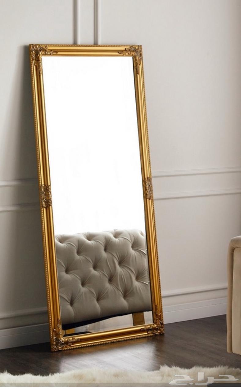 مرايا طويله بلون فضي جديده64497399958019110
