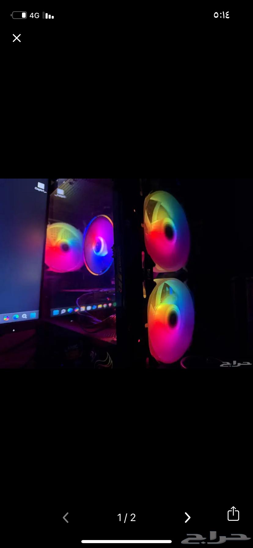 بي سي للبيع معه افراضه وطاوله وكرسي قمنق64497620753538110