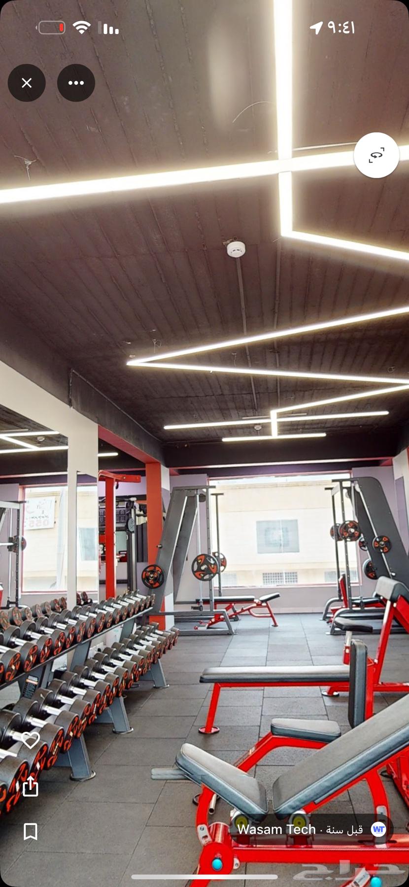 اشتراك نادي للبيع Hero s House gym موقع النادي حي الصفا64496751093250111