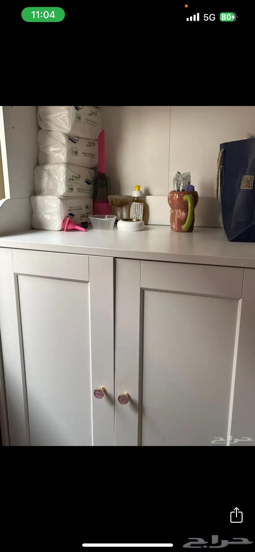 دولاب تلفزيون ودولاب ملابس من ايكيا64497096335362111