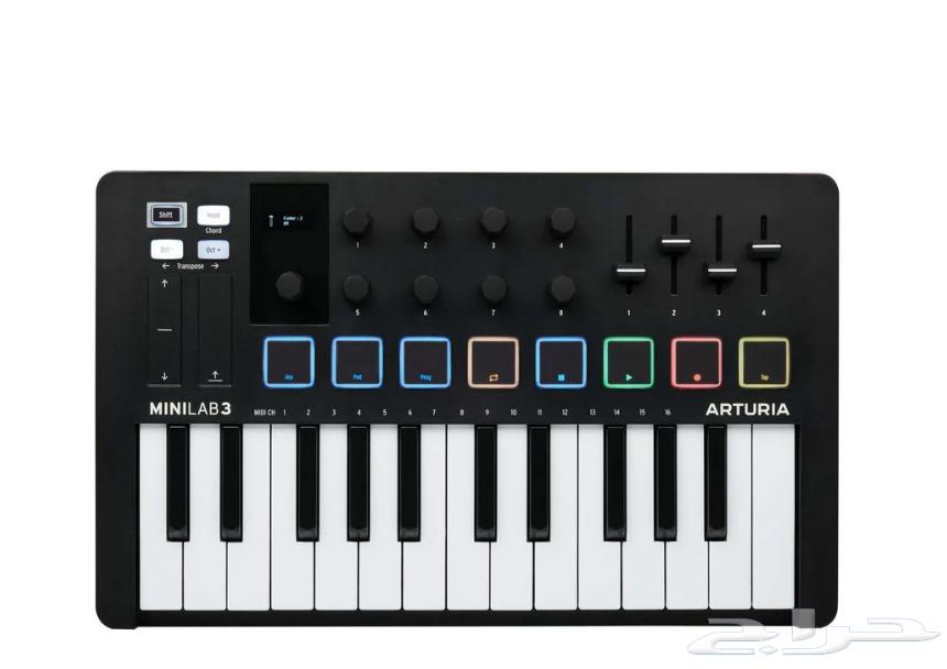 Arturia MiniLab 3 with protective case64496972786050110