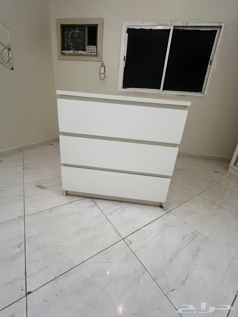 غرفة نوم ايكيا سرير دولاب تسريحة كومدينو مرتبة ع السوم64406654126721114