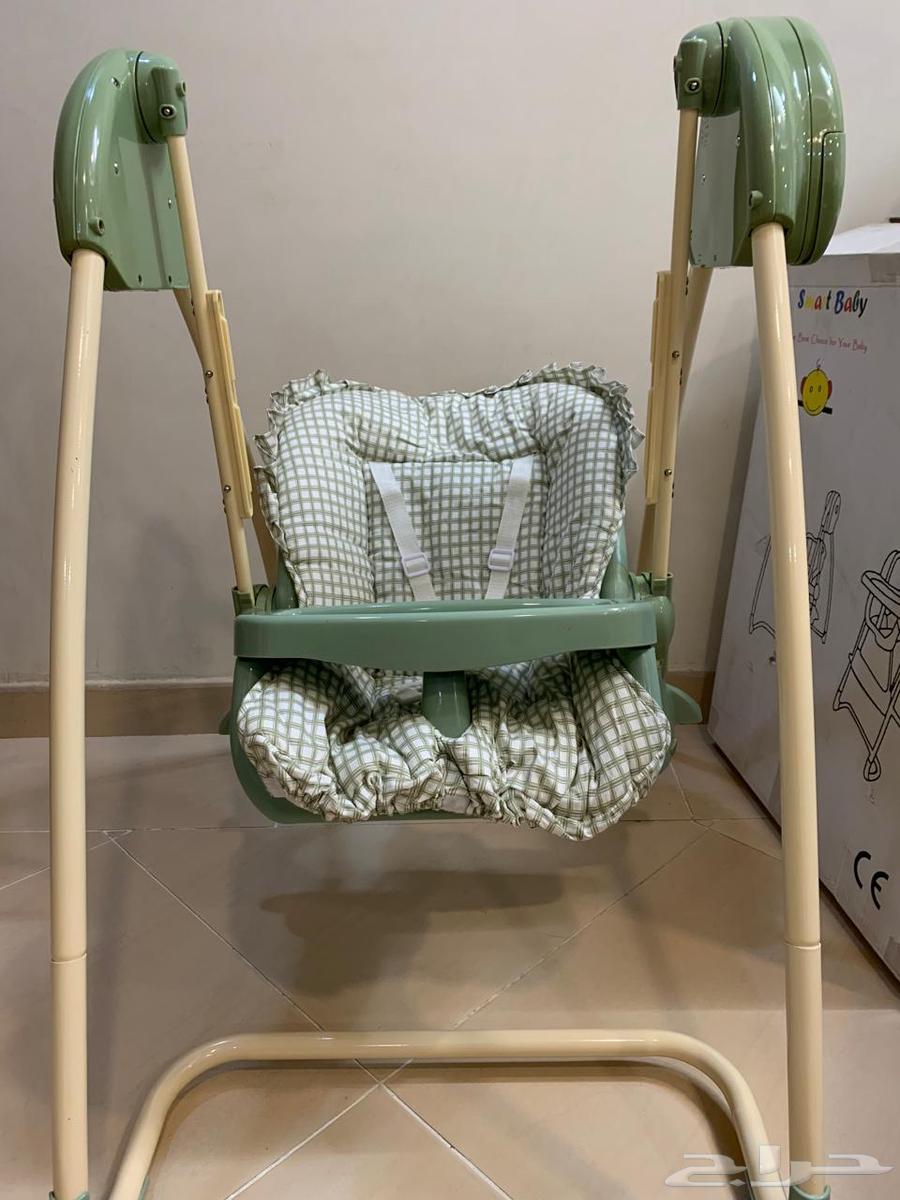 كرسي 2 في 1 طاولة طعام وهزاز للأطفال جديد64502625453057112