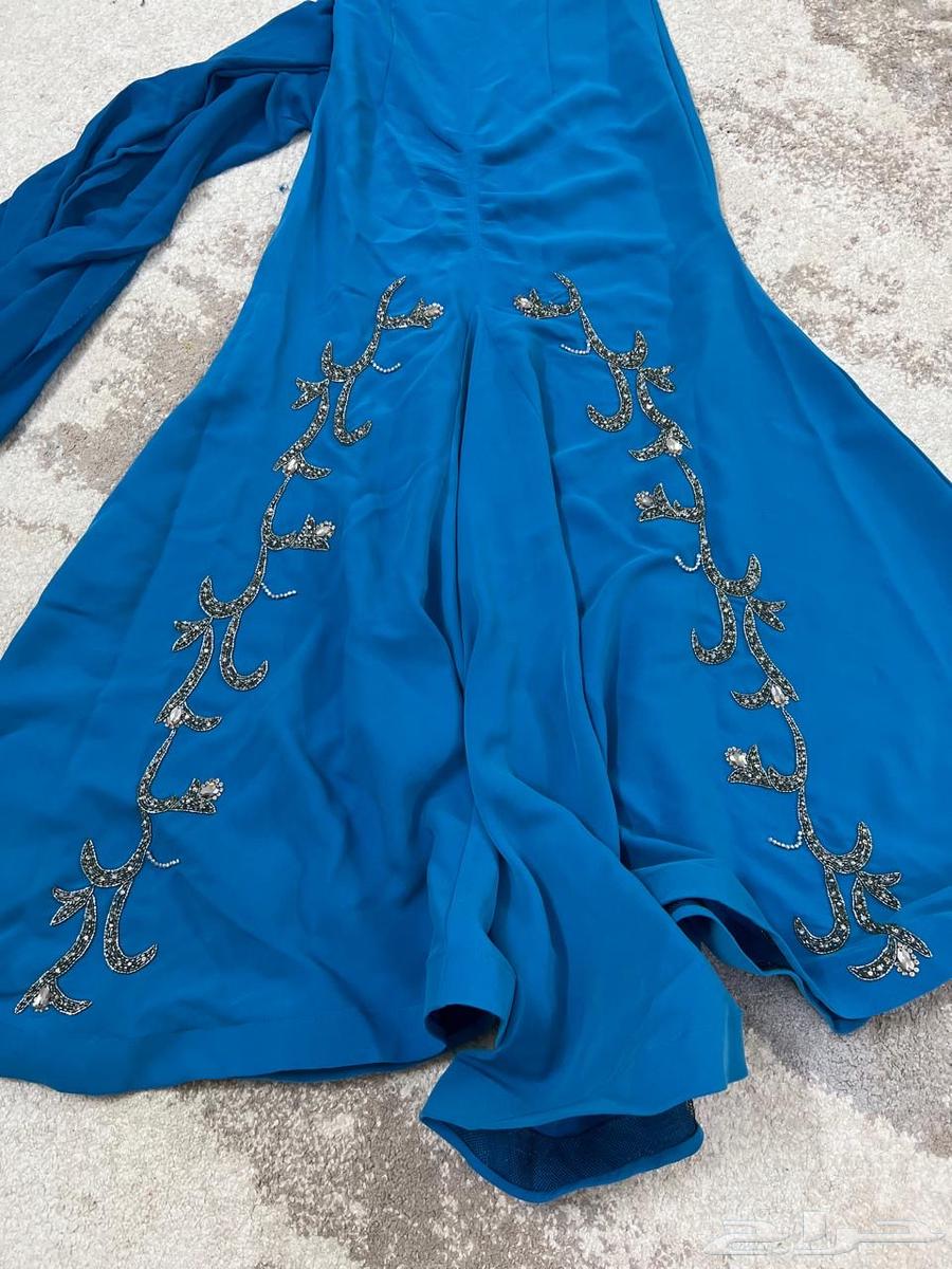 فيستان سهره الون الون ازرق64506899966465110