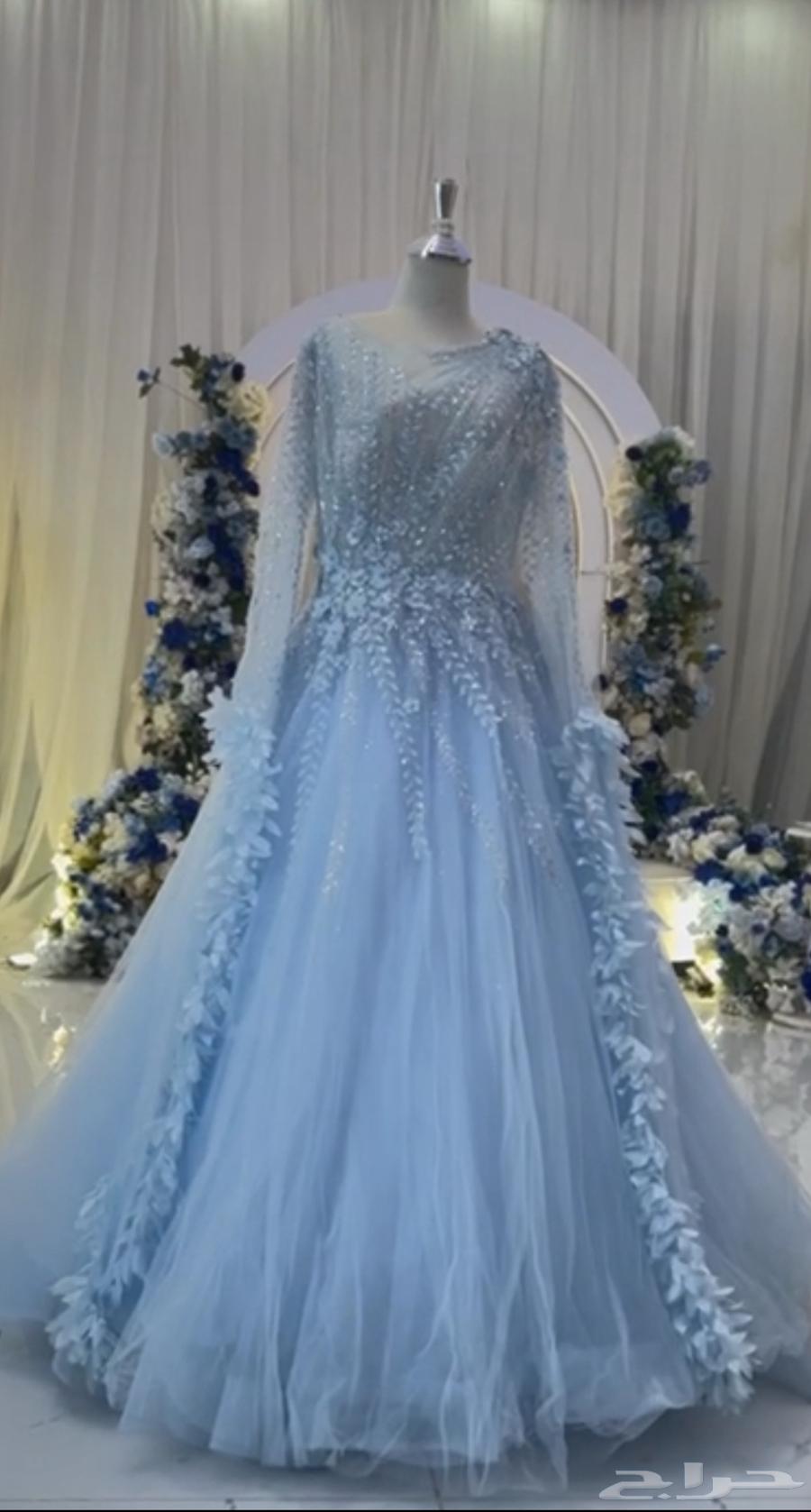 تبوك جدة رياض فستان سهرة ينفع للملكة جميل تفاصيلة مقاس 1864496544138754111