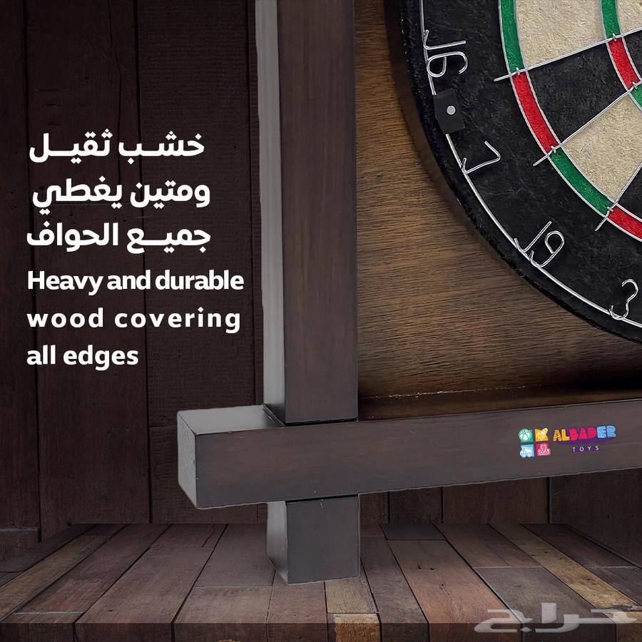لعبه لوح السهام الخشبي للاطفال - لعبه الدارتس بالحجم الكبير64509166156929111