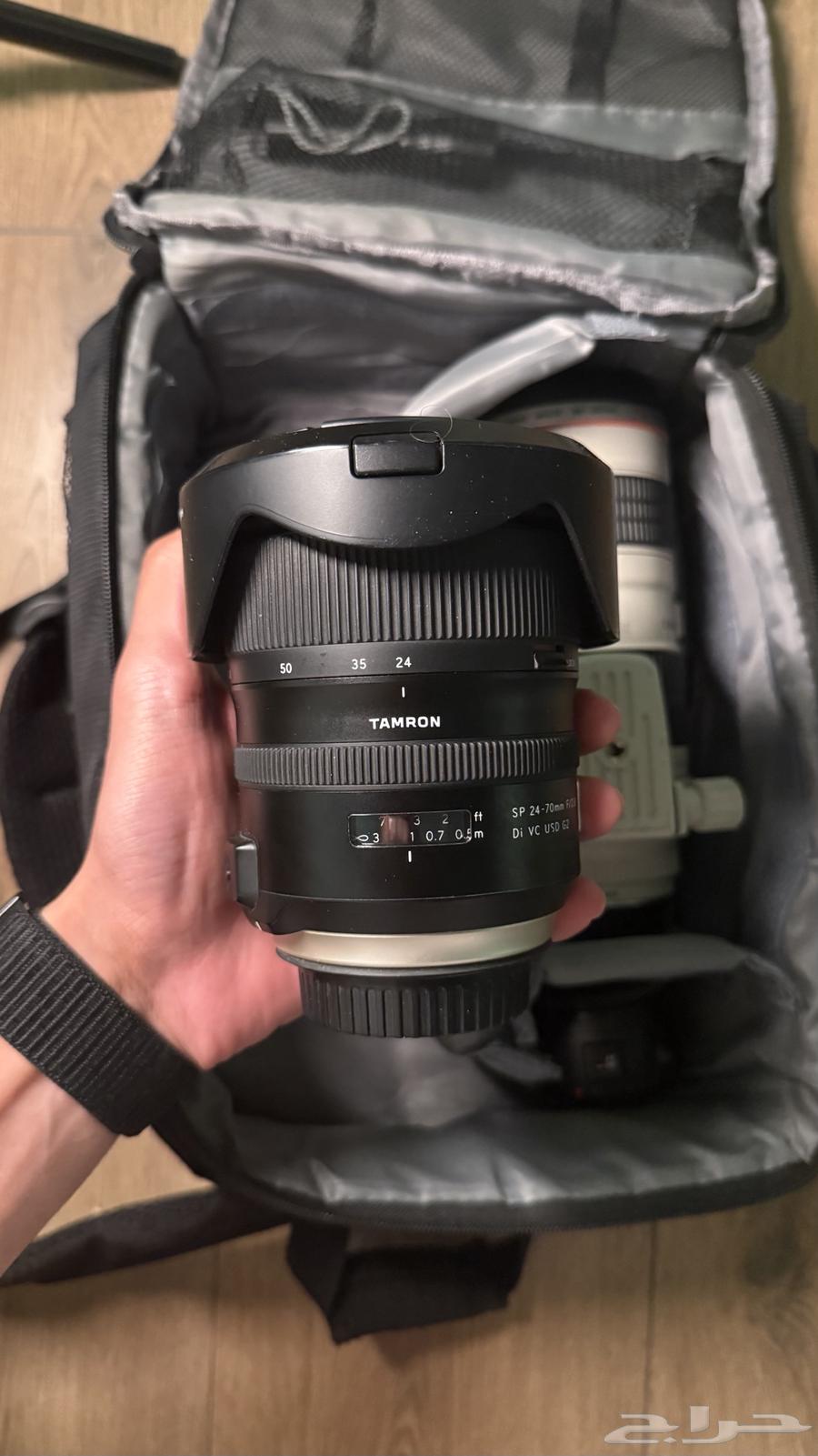 للبيع عدستين احترافية ممتازه شبه جديده64504200984322112