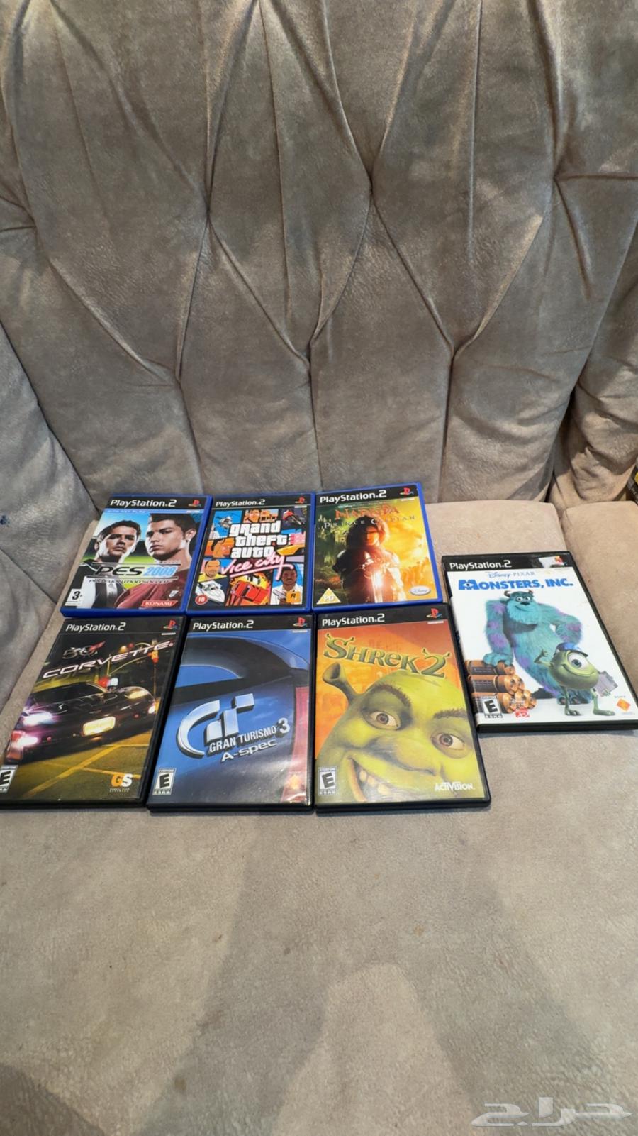 للبيع العاب سوني 2 اصليه نظيفه64503363451010110