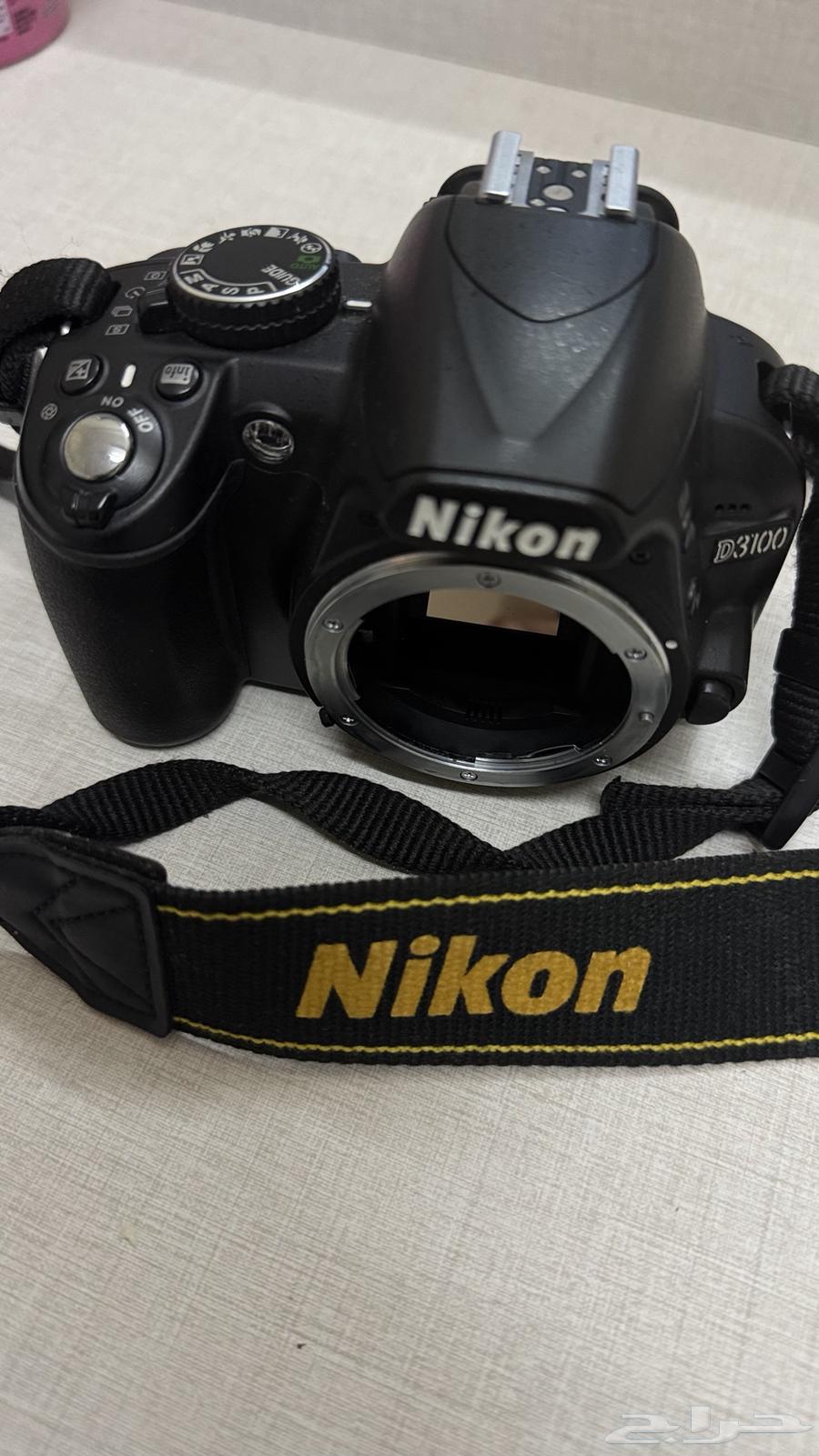 كاميرا نيكون D3100 وملحقاتها64503349652355111