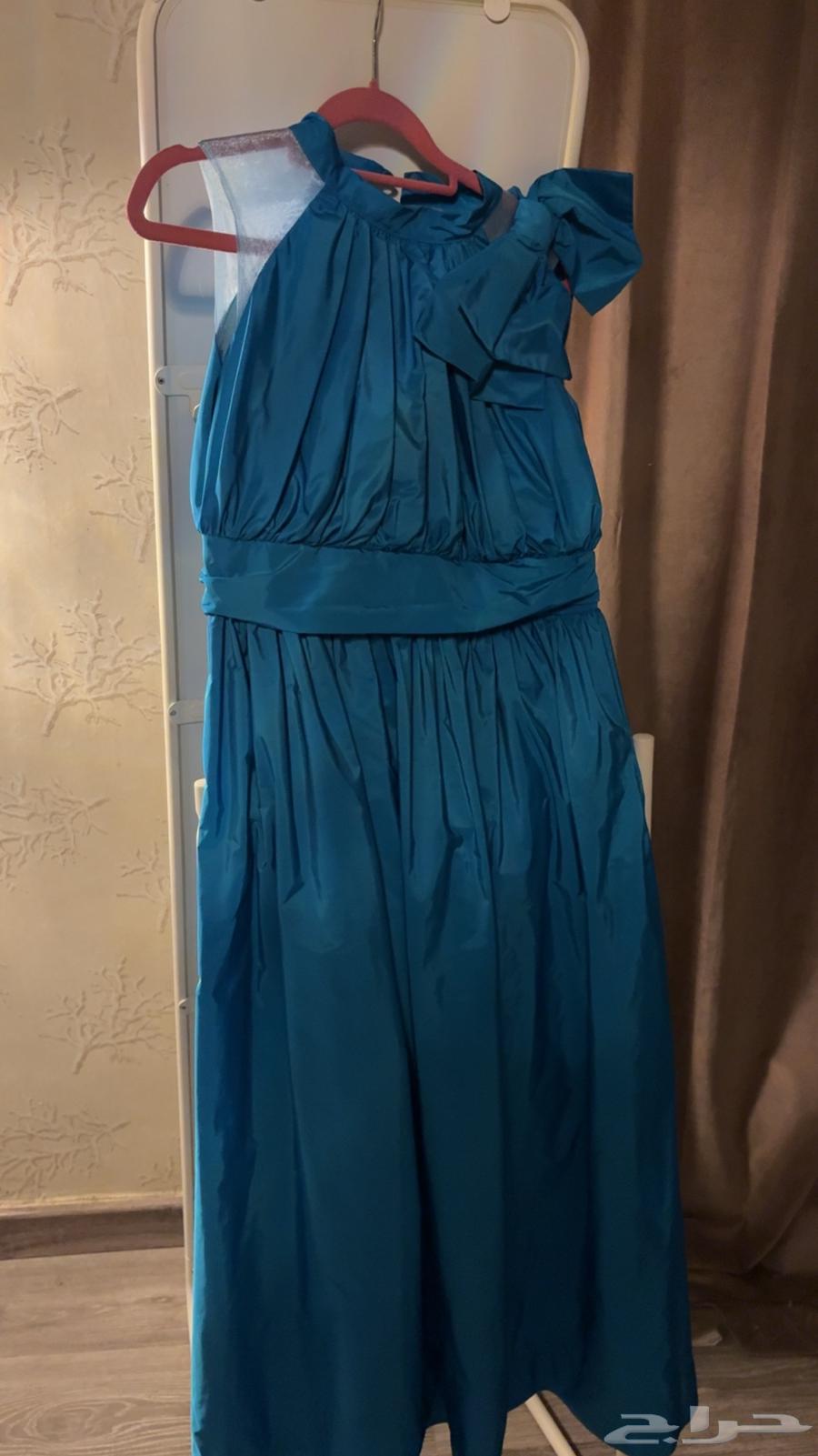 فستان سهرة بنات من عمر 14  16 سنة جديد تم ارتدائة مرة واحدة64505805329537113