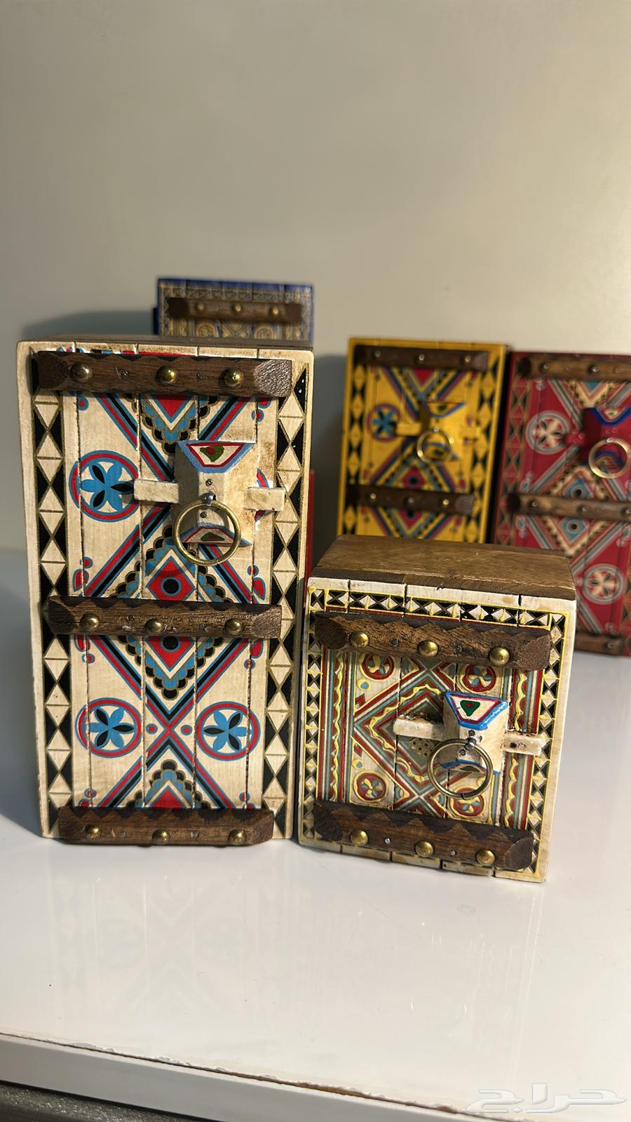 صناديق خشبية صناعة هندية64505093675906114