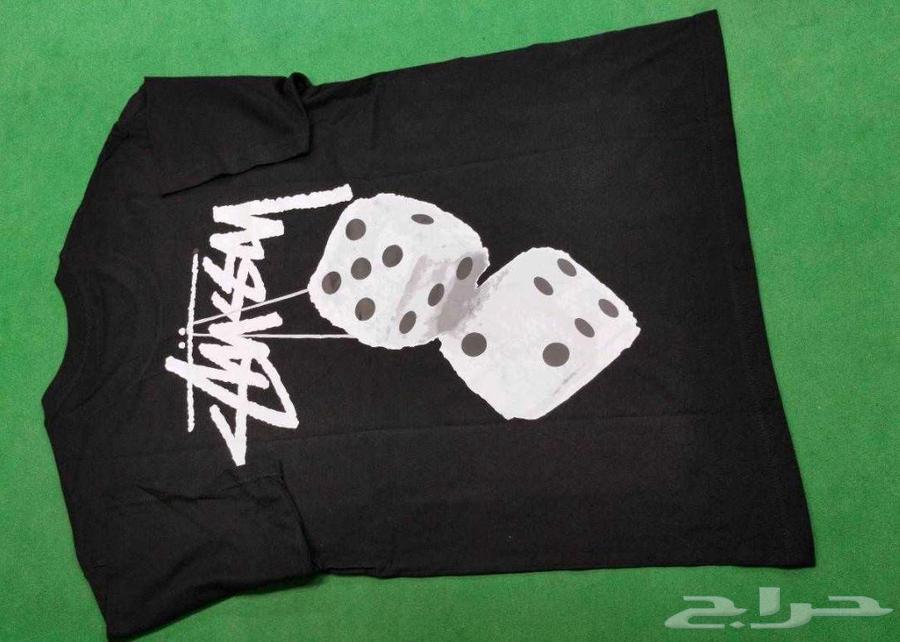 Stussy Fuzzy Dice Tee T-shirts Size M Original Copy 150 SAR64503104423555113