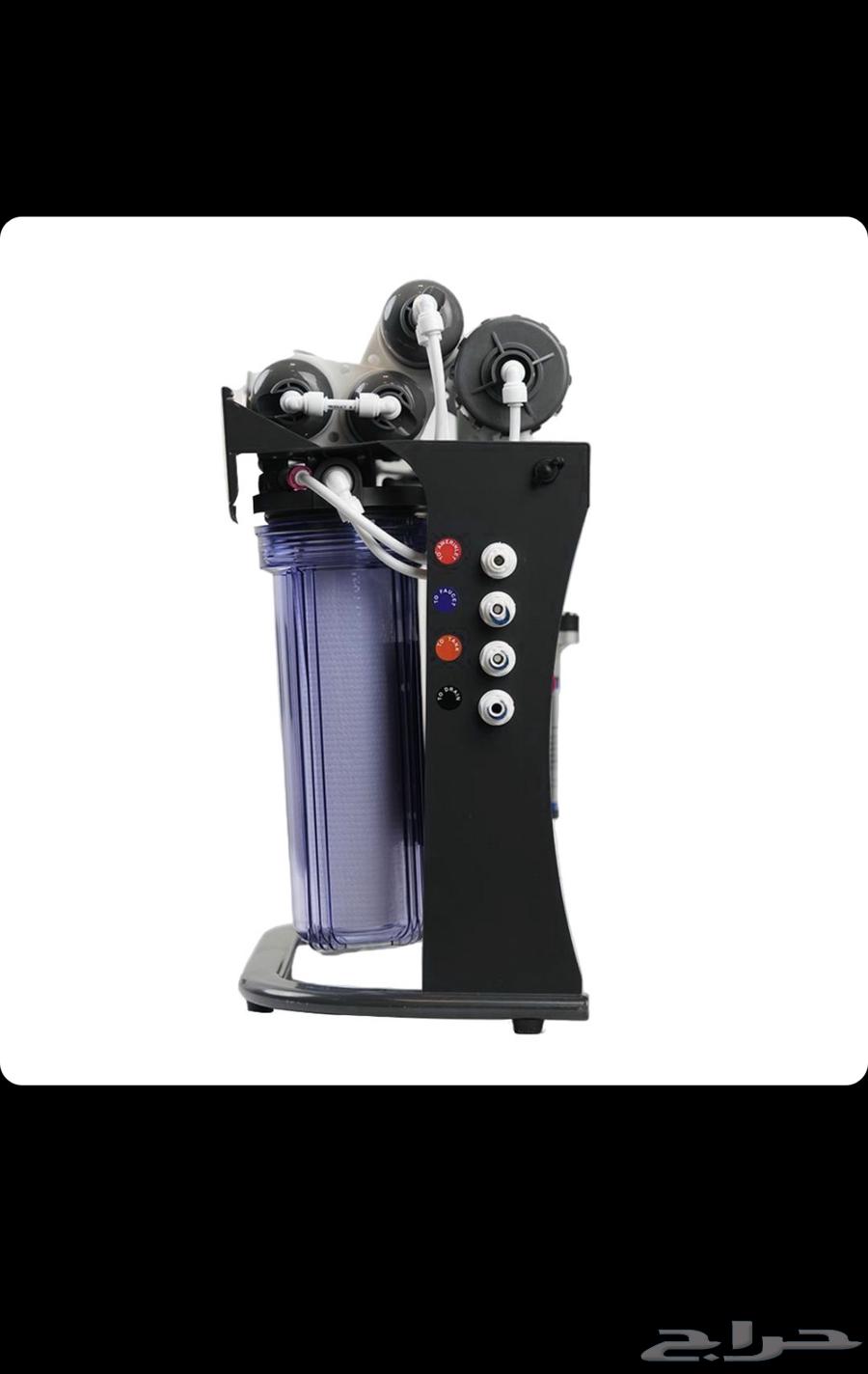 جهاز فلتر مياه نقي بلاك اديشن 100 جالون جديد بملحقاته64504160107650112