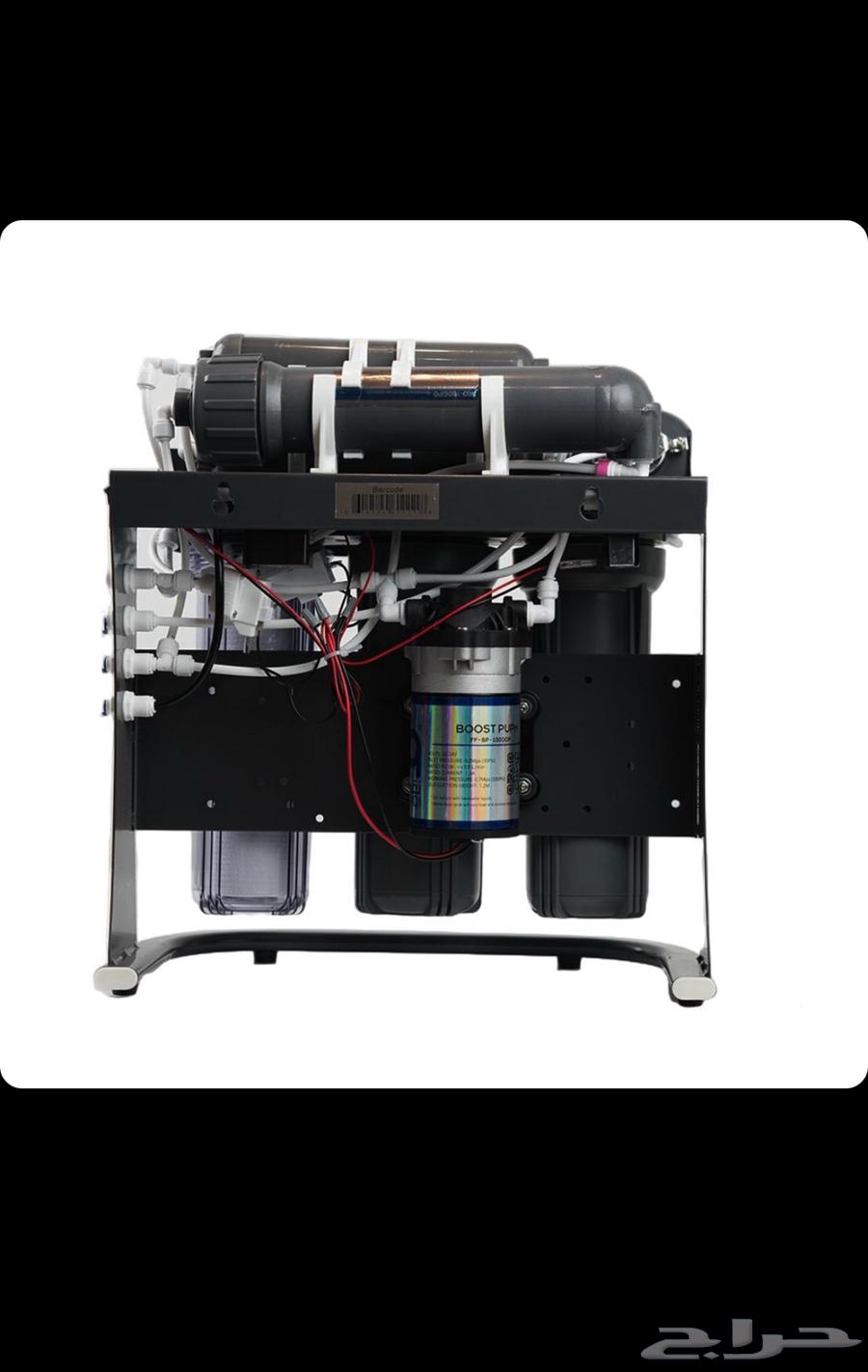 جهاز فلتر مياه نقي بلاك اديشن 100 جالون جديد بملحقاته64504160107650114