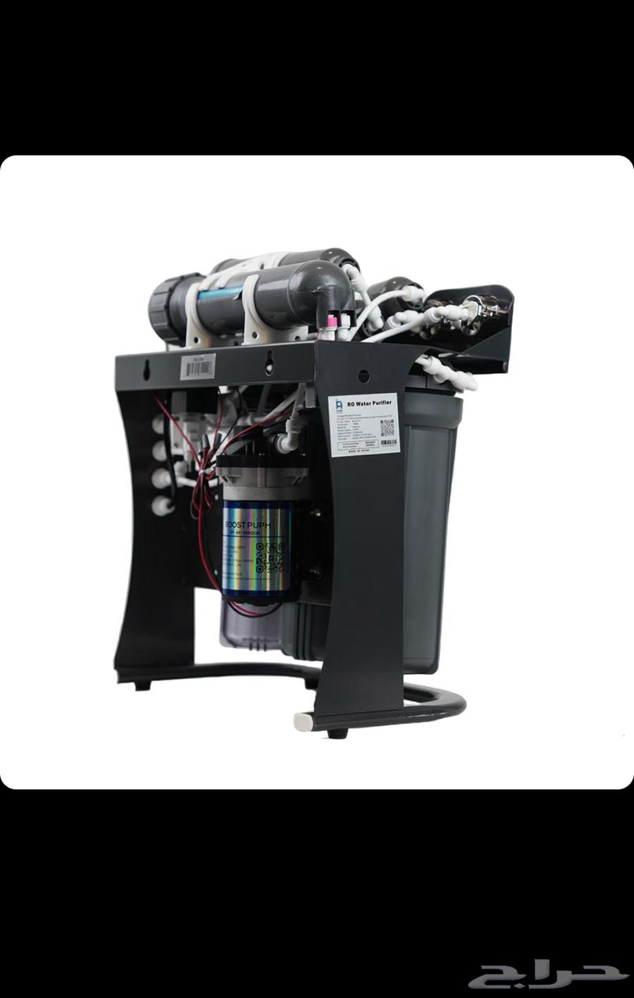 جهاز فلتر مياه نقي بلاك اديشن 100 جالون جديد بملحقاته64504160107650113