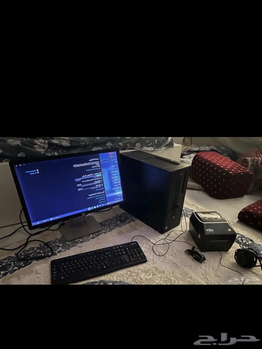 Desktop computer and monitor, receipt printer64504406973058110