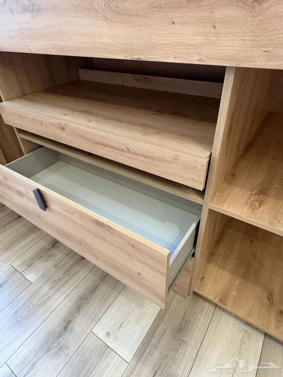 Children's bed with wardrobe and bookshelf, mattress size 90x20064505329234690111