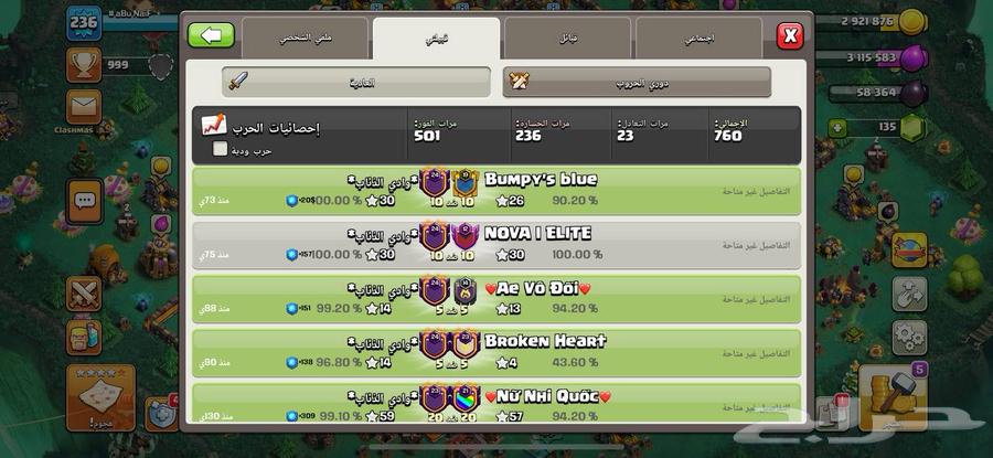 Clash of Clans64507501447299111