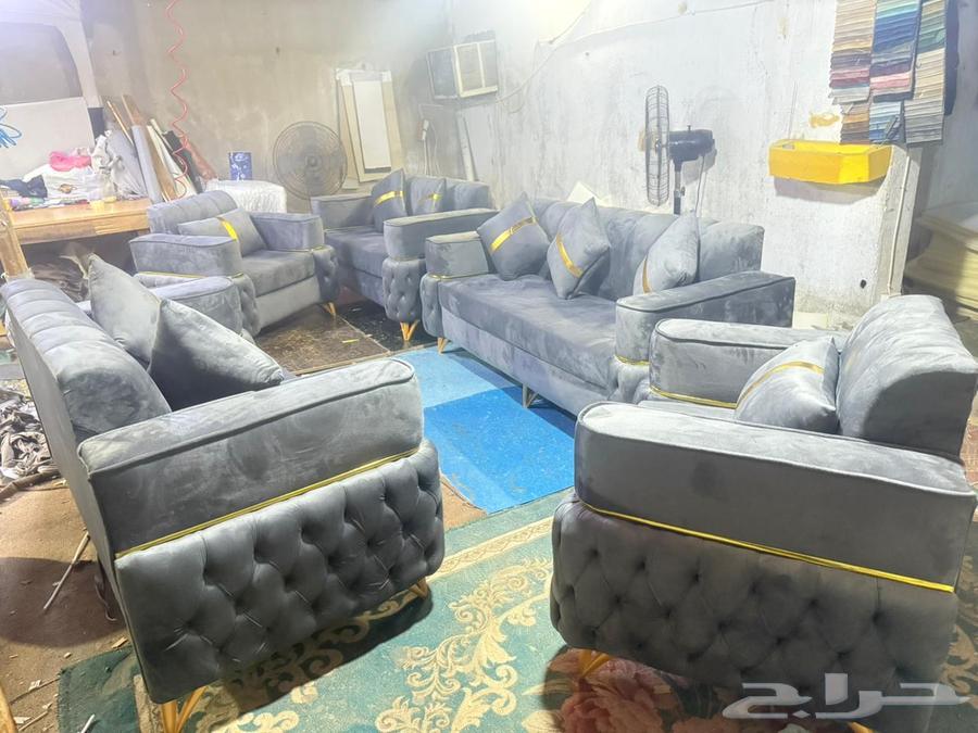 اثاث المكتبي كنب جلد جديد ألوان و جديد مادل مختلف أشكال64504832491266113