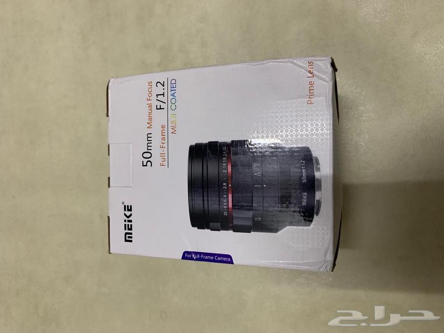 بيع عدسة جديدة لكاميرات كانون MEKE 50mm F 1.264504545330818110