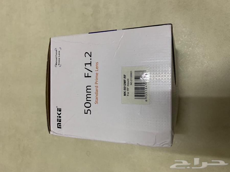 بيع عدسة جديدة لكاميرات كانون MEKE 50mm F 1.264504545330818111