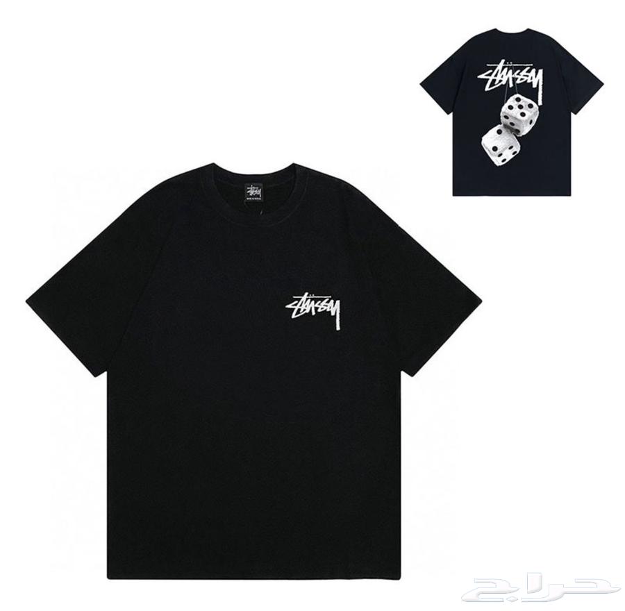 Stussy Fuzzy Dice Tee T-shirts Size M Original Copy 150 SAR64503104423555112