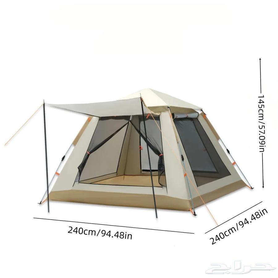 Quick setup tent suitable for up to 6 people64509927408771111