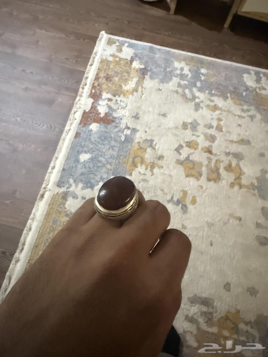 للبيع خاتم عقيق يماني64506132325123113