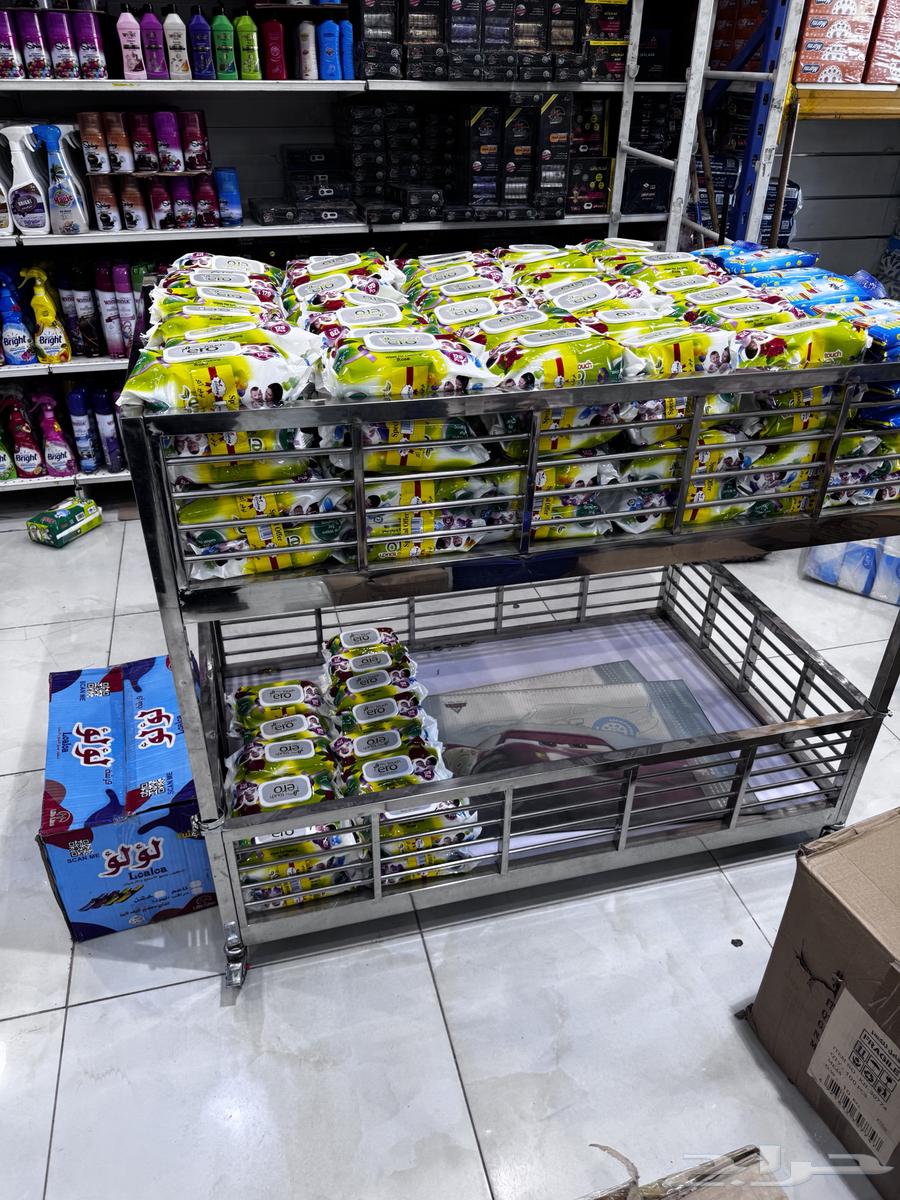 للبيع رفوف وسلات عرض64507403339649111