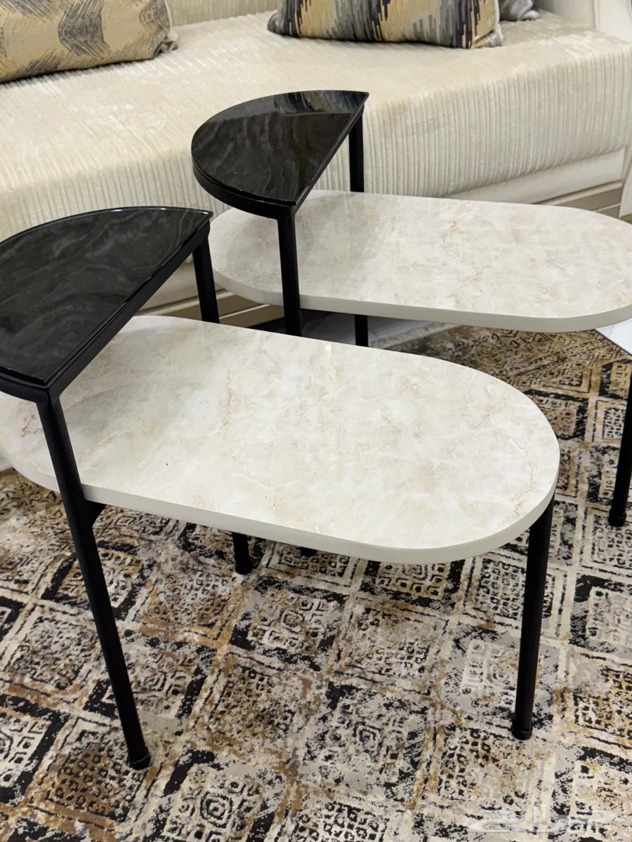 6 marble guest tables for sale, clean used, Jeddah, price 110064503295002114111