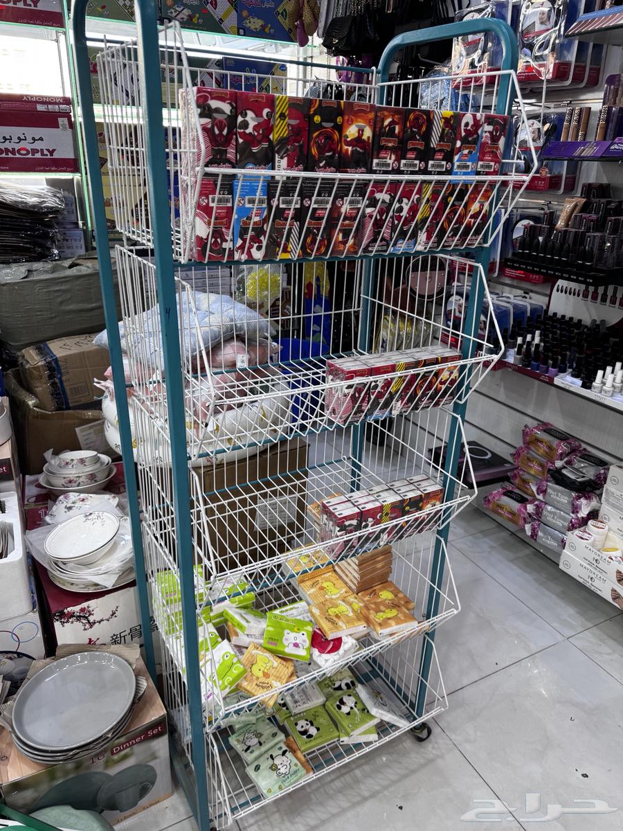 للبيع رفوف وسلات عرض64507403339649113