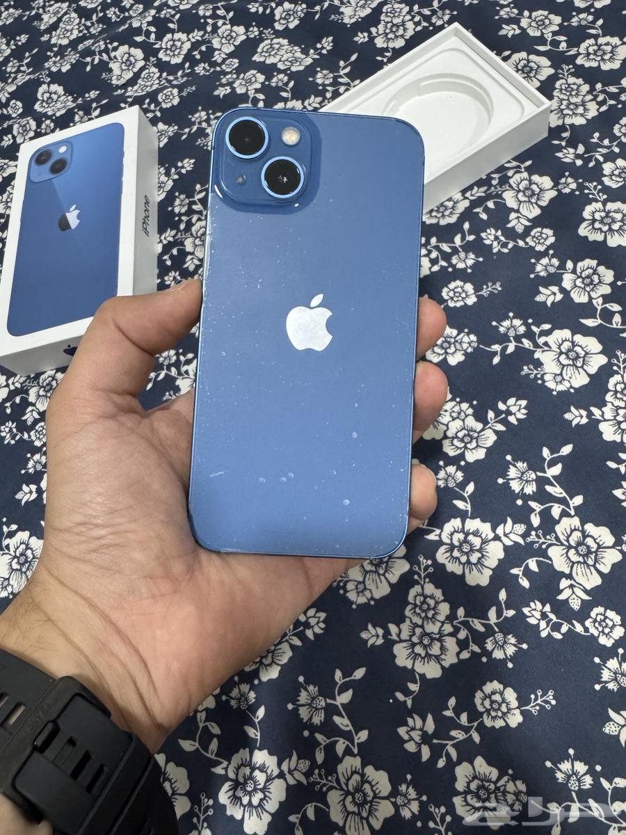 ايفون 13 ازرق 256 قيقا بطارية 7864504943003137110