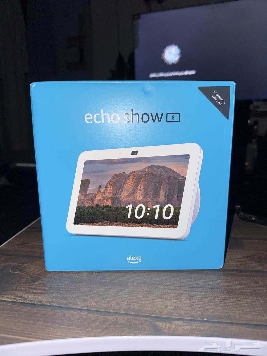 For sale Alexa Echo Show 8 in very clean condition with box and all accessories64510619574914110