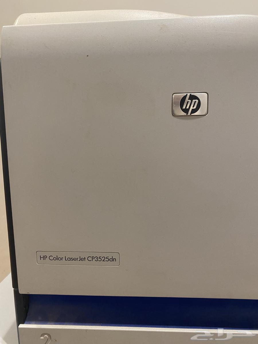 طابعة hp موديل 3525 ليزر 4 ألوان بحالة جيدة جدا64508705413635110