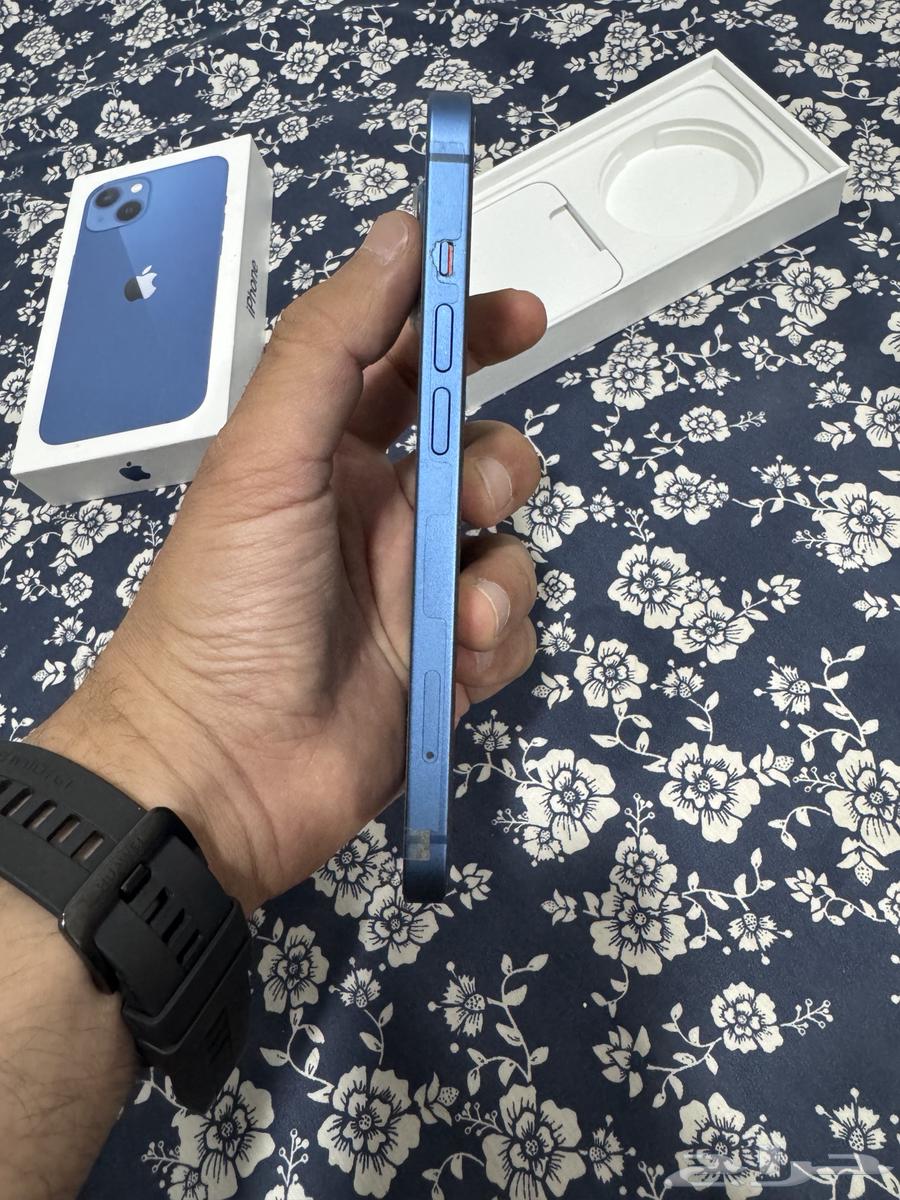 ايفون 13 ازرق 256 قيقا بطارية 7864504943003137112