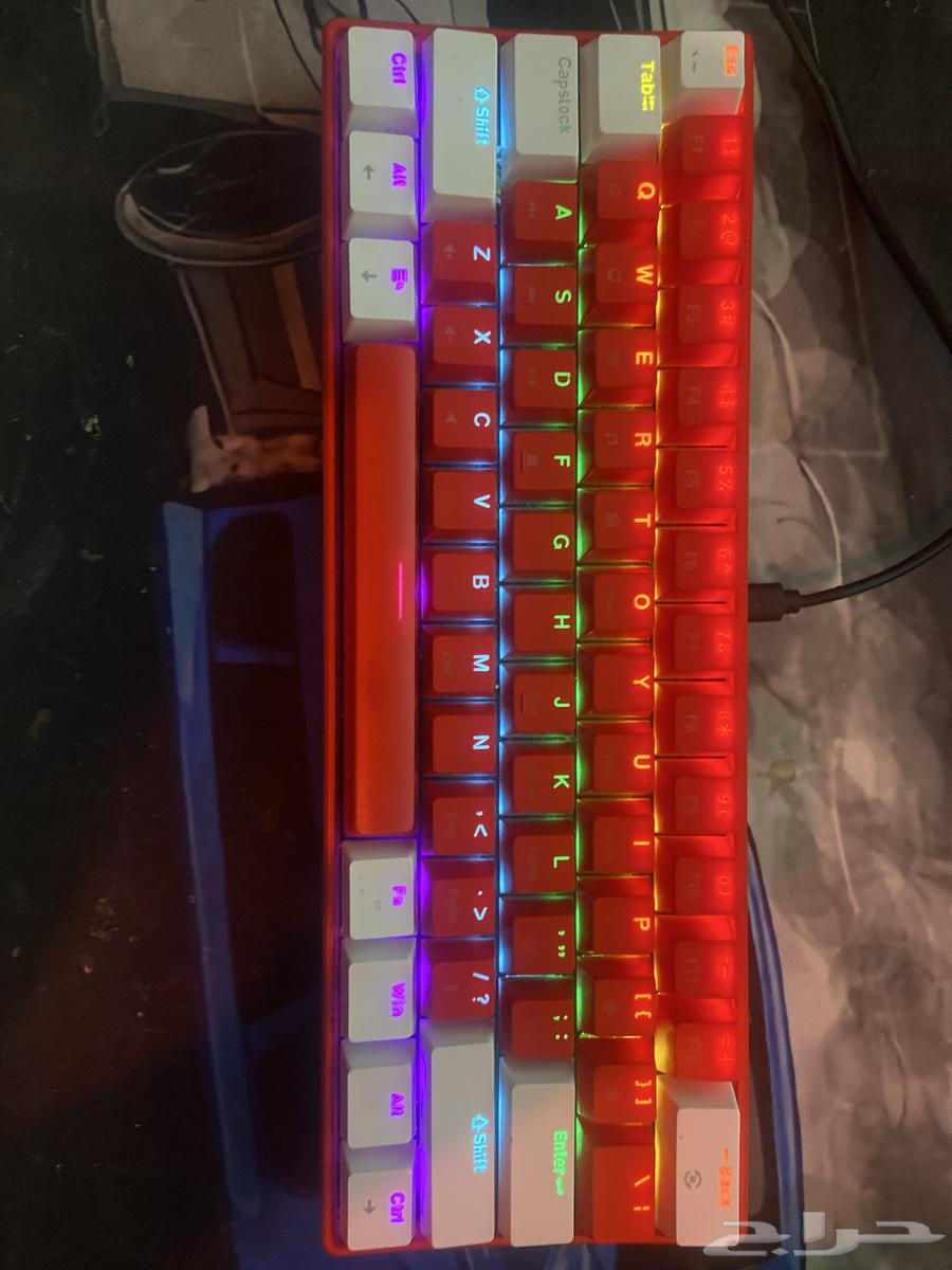 كيبورد ميكانك سوتش ازرق مدخل تايب سي تقدر ترجعه64509208247555114