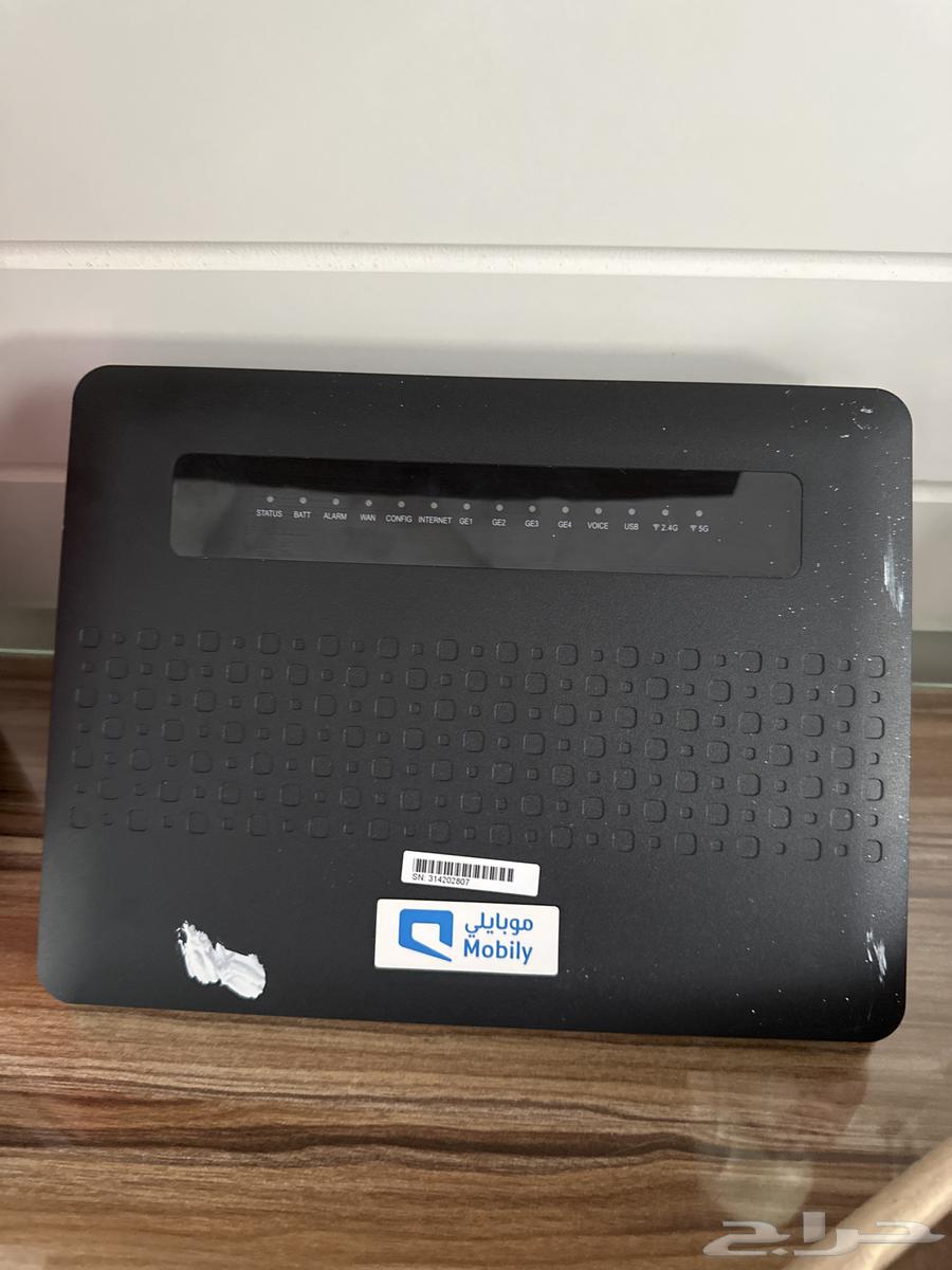 للبيع او البدل راوتر موبايلي64504420343811110