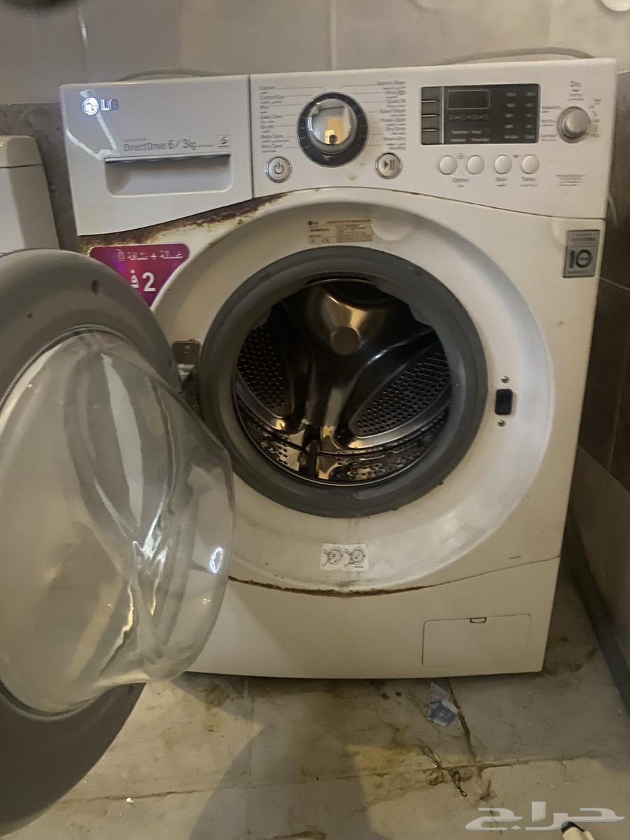 غسالة ملابس LG وعندي تلفزون سمارت 50 بوصة64504050947713111